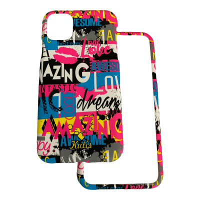 Carcasa Kutis 360° iPhone 12 Pro Max Diseño Love