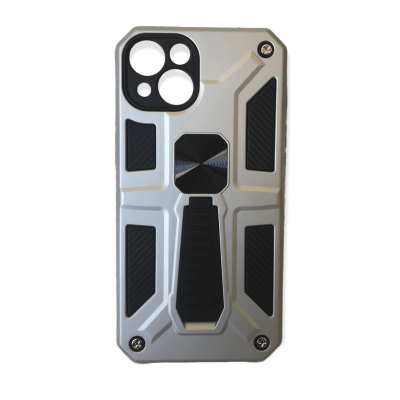 Carcasa iPhone 13 Armor Soporte Gris2