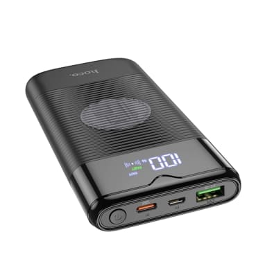 Power Bank Hoco 10000mAh Carga Inalámbrica + 1 USB 3.0+ 2 PD 20W (TIPO C)2