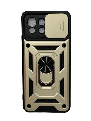 carcasa Edge 20 lite anillo iman dorada