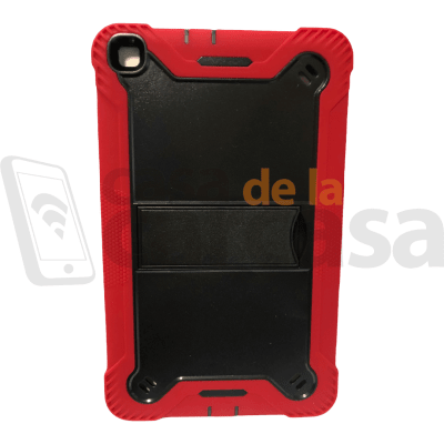 Carcasa 360º con Soporte Tablet T290/295 Rojo/Negro