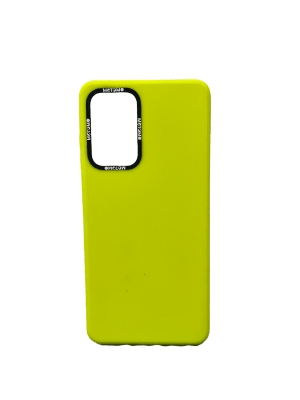 Carcasa Motomo A52/A52s Silicona Amarillo1