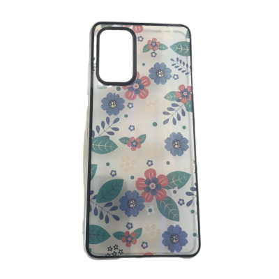 Carcasa A32 4G Transparente Diseño Flor11