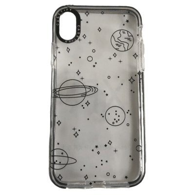 Carcasa Iphone 12 Pro Max Transparente Diseño Universo1