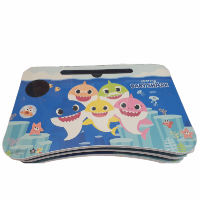 Mesa Cama Plegable Para Notebook Portavaso / BABY SHARK1