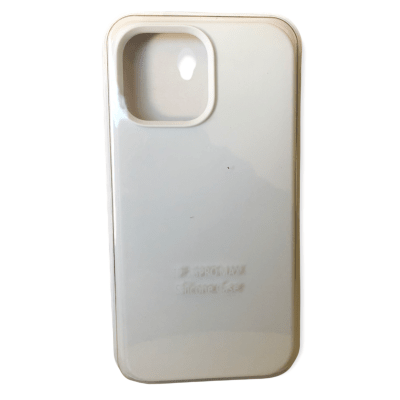 Carcasa iPhone 13 Pro Max Silicona Color Blanco1