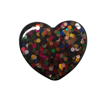 Pop Socket 2.0 Corazón Brillos Colores1