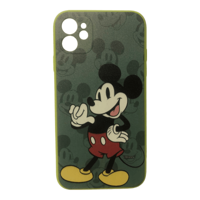 Carcasa iPhone 11 Disney Mickey Verde1