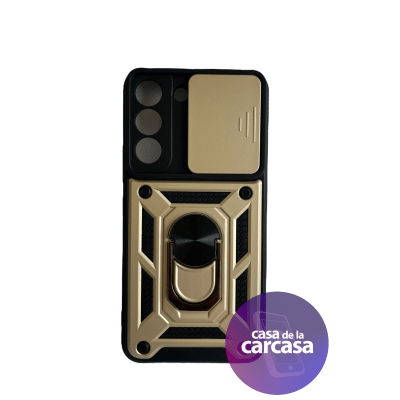 Carcasa Armor con Soporte Dorado S21 Fe1