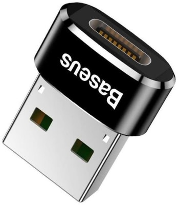 Adaptador USB macho a tipo C hembra Baseus3