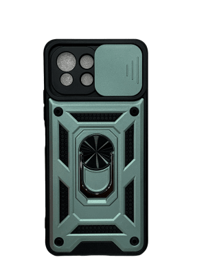 carcasa Edge 20 lite anillo iman verde