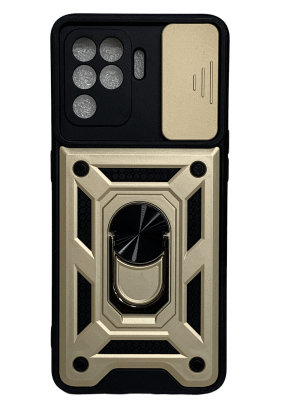 Carcasa OPPO Reno 5 lite robotica dorado1