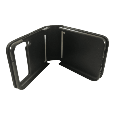 Carcasa ZFlip 3 Billetera Negro2