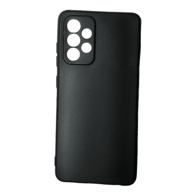 Carcasa Silicona Lisa Negro A52