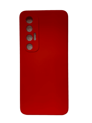 Carcasa Silicona Roja MI 10S