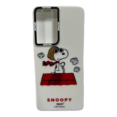 Carcasa S21 Ultra Snoopy Avioneta1