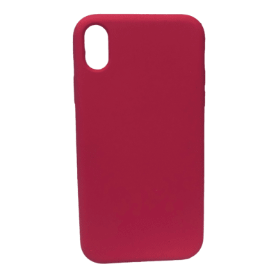 Carcasa Silicona Magenta iPhone XR1
