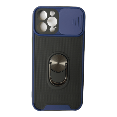 Carcasa iPhone 12 Pro Max Cámara Corrediza Azul