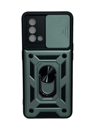 Carcasa OPPO Reno 6 lite Robotica verde1