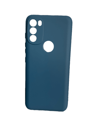 CARCASA SILICONA G71 5G AZUL