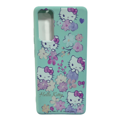 Carcasa S20 Fe Hello Kitty Turquesa1