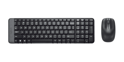 Logitech Teclado+Mouse MK220 Inalambrico