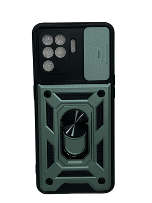 Carcasa OPPO Reno 5 lite robotica verde1