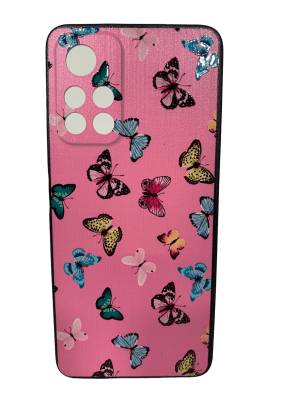 Carcasa Relieve Xiaomi POCO M4 Pro Diseño Mariposas1