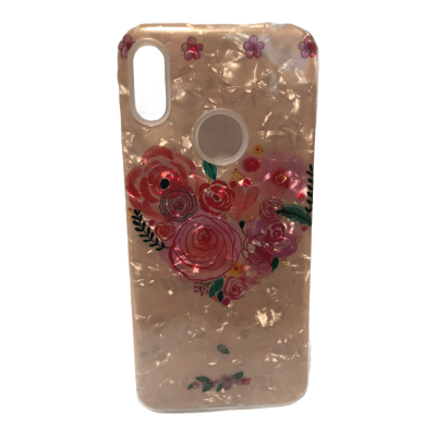 Carcasa Diseño Corazon de Rosas Y6 20191