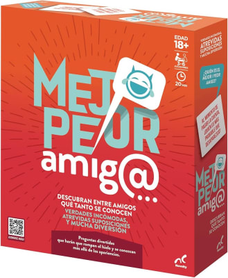 Juego Mesa Mejor Peor Amig@ Imexporta1