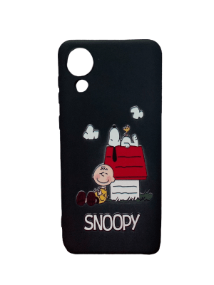 Carcasa Snoopy Negro A03 Core1