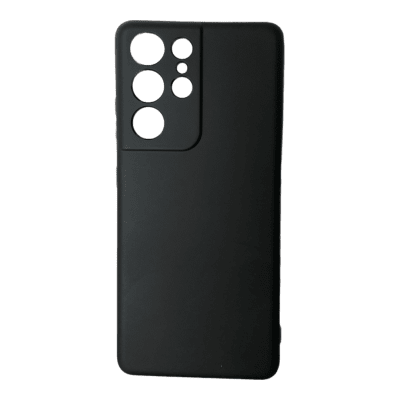 Carcasa Silicona Negro S21 Ultra