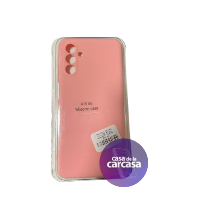 CARCASA SILICONA A13 5G ROSADO1