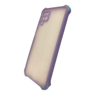 Carcasa Mate Bordes Reforzados Lila A121