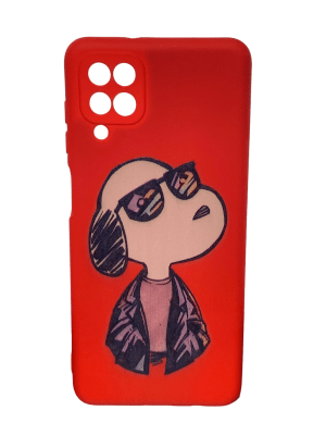 Carcasa Snoopy Gafas Rojo A121
