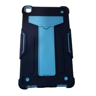 Carcasa Azul/Celeste Tablet T290/295 Soporte Completo Trasero1