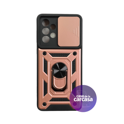Carcasa Armor con Soporte Rosado A33 5G1