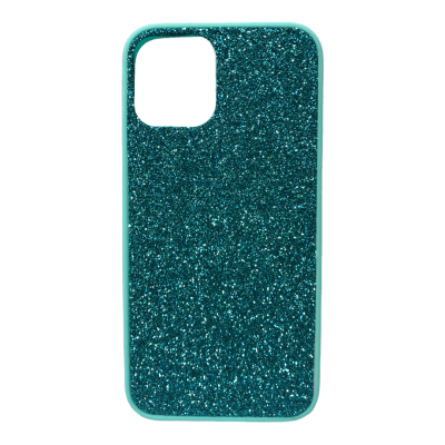 Carcasa iPhone 12 Mini Brillo Turquesa1