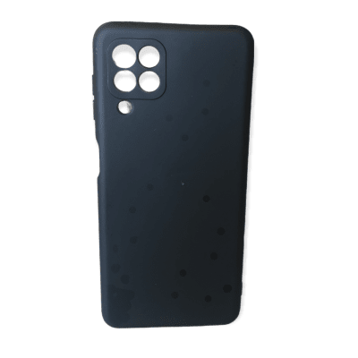 Carcasa A22 Silicona Negro1