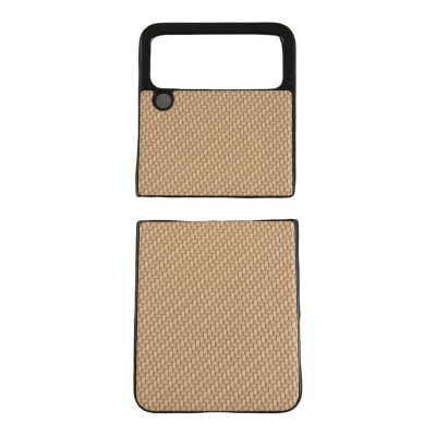 Carcasa ZFlip 3 Diseño Beige1
