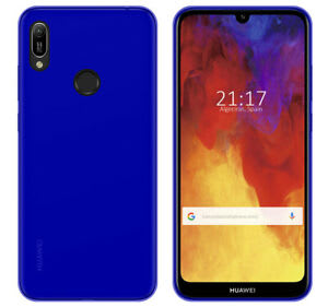 Carcasa Silicona Azul Rey Y6 20191