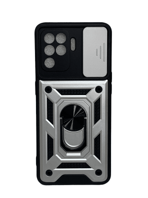 Carcasa OPPO Reno 5 lite robotica plateado1
