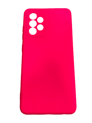 Carcasa Silicona Lisa Fucsia A521