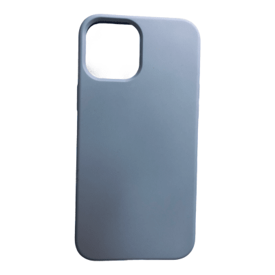 Silicona Celeste iPhone 12 Pro Max
