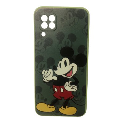 Carcasa A12 Disney Mickey Verde1