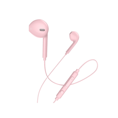 Audifono Manos Libres Cable 3,5mm Hoco M55 Rosado2