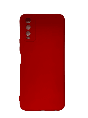 CARCASAY20/Y20S SILICONA ROJA1