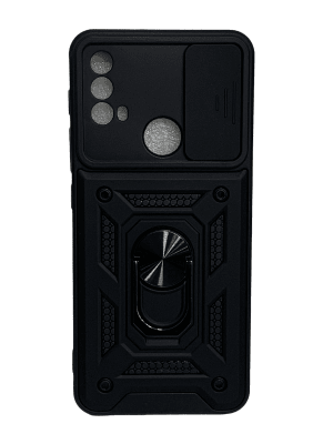 Carcasa Moto E30/E40 Robotica negro1