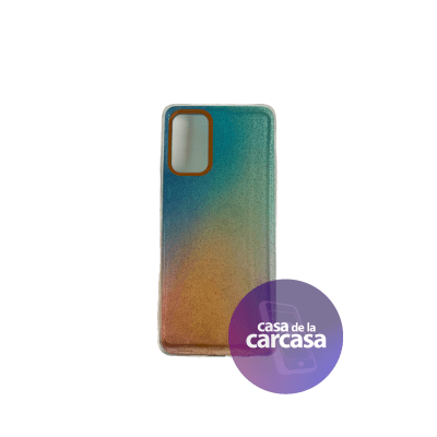 Carcasa Tornasol Brillo Celeste A32 4G1