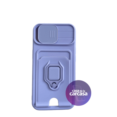 CARCASA IP 13 ROBOTICA COLGANTE LILA1